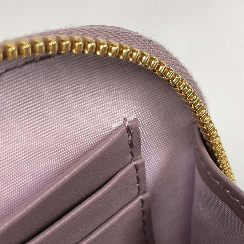 CHRISTIAN DIOR Purple Leather Shoulder Bag - Picture 5 of 8